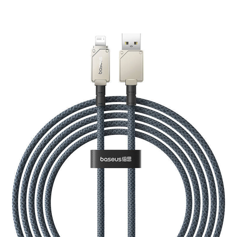 Baseus Braided USB 2.0 to micro USB Cable Λευκό 2m (P10355802221-01) - Image 10