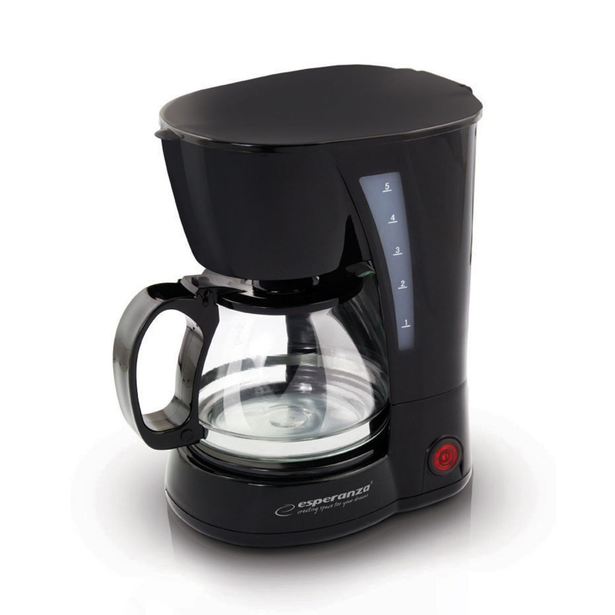 Esperanza Robusta Καφετιέρα Φίλτρου 650W Black