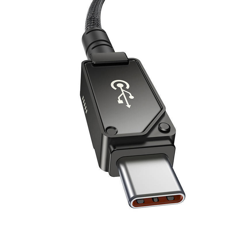 Baseus Aramid Braided USB-C to Lightning Cable 20W Μαύρο 1m (P10355803111-00) - Image 4