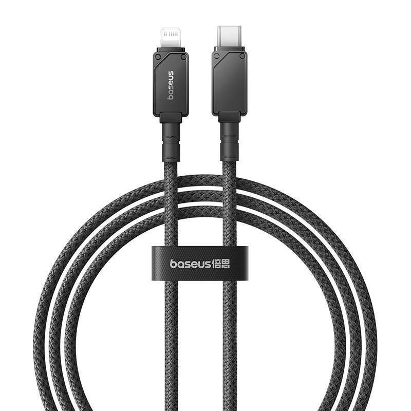 Baseus Aramid Braided USB-C to Lightning Cable 20W Μαύρο 1m (P10355803111-00) - Image 8
