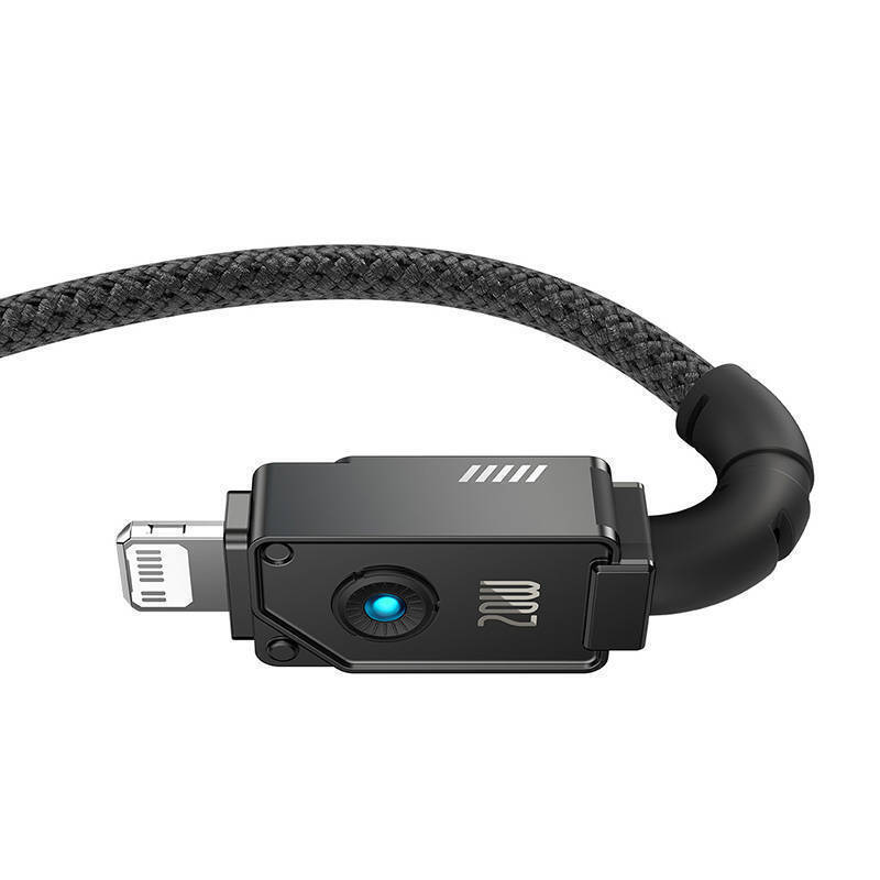Baseus Aramid Braided USB-C to Lightning Cable 20W Μαύρο 1m (P10355803111-00) - Image 9