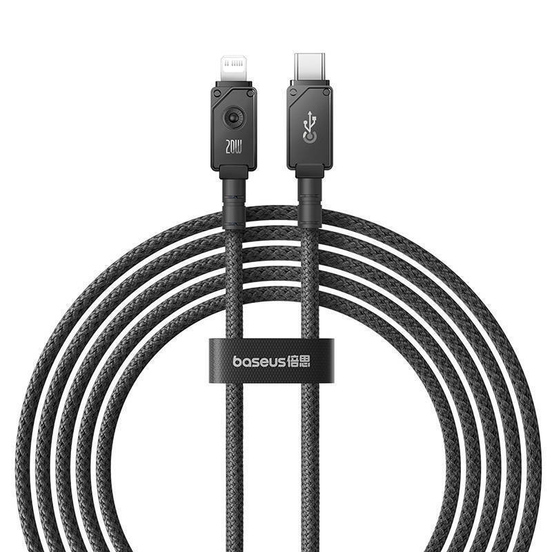 Baseus Aramid Braided USB-C to Lightning Cable 20W Μαύρο 2m (P10355803111-01) - Image 9