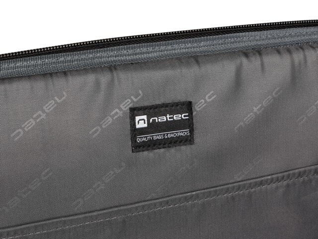 Natec Boxer Lite Τσάντα Ώμου / Χειρός 15.6" Μαύρη - Image 2