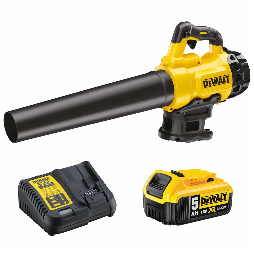 Dewalt Φυσητήρας Χειρός 18V με 1 Μπαταρία 5Ah & Ρύθμιση Έντασης με Μέγιστη Ταχύτητα Αέρα 200km/h - Image 5