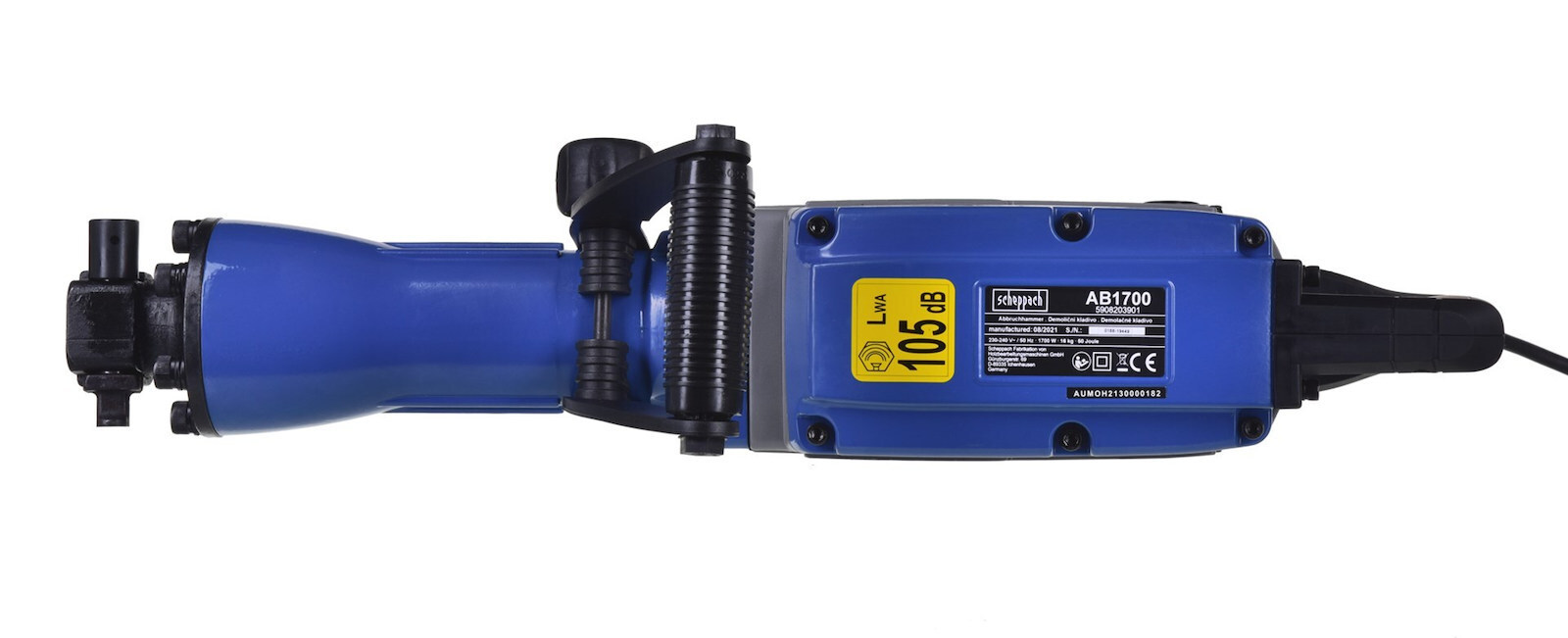 Scheppach AB1700 Κρουστικό Κατεδαφιστικό Ρεύματος 1700W - Image 10