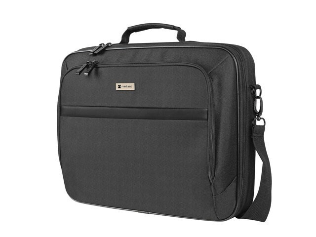 Natec Boxer Lite Τσάντα Ώμου / Χειρός 15.6" Μαύρη - Image 9