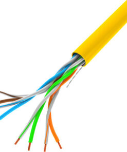 Alternative view of Lanberg U/UTP Cat.5e Καλώδιο Δικτύου Ethernet χωρίς ακροδέκτες 305m Κίτρινο (LCU5-10CC-0305-Y)