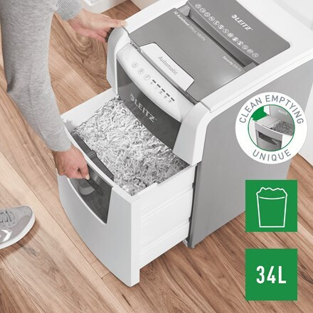 Leitz Καταστροφέας Εγγράφων IQ Cross Cut 8 Φύλλων με Κάδο 34lt - Image 8