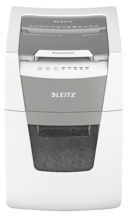 Leitz Καταστροφέας Εγγράφων IQ Cross Cut 8 Φύλλων με Κάδο 34lt - Image 4