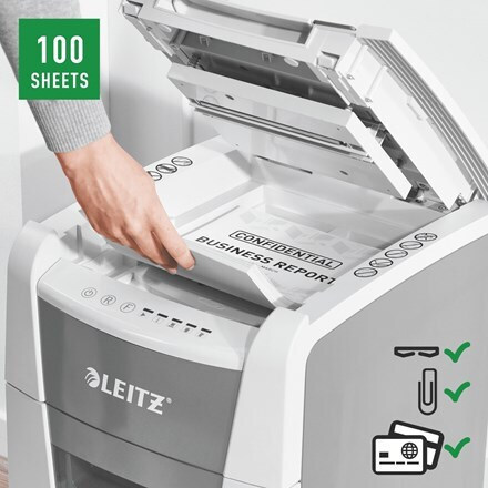 Leitz Καταστροφέας Εγγράφων IQ Cross Cut 8 Φύλλων με Κάδο 34lt - Image 9