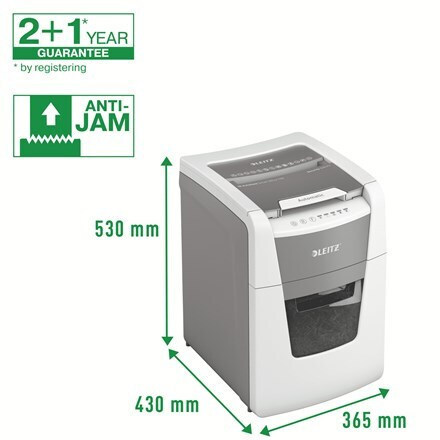 Leitz Καταστροφέας Εγγράφων IQ Cross Cut 8 Φύλλων με Κάδο 34lt - Image 6