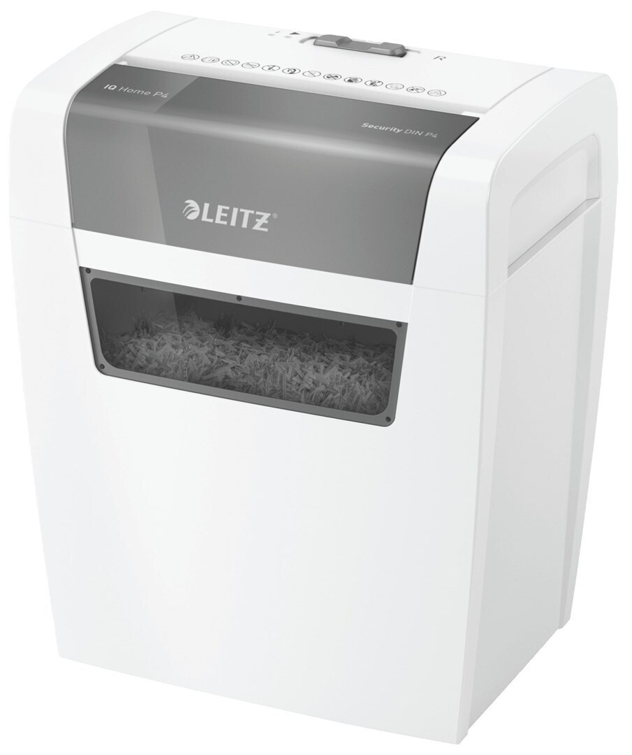 Leitz Καταστροφέας Εγγράφων Iq Home P4 6 Φύλλων με Κάδο 15lt - Image 4