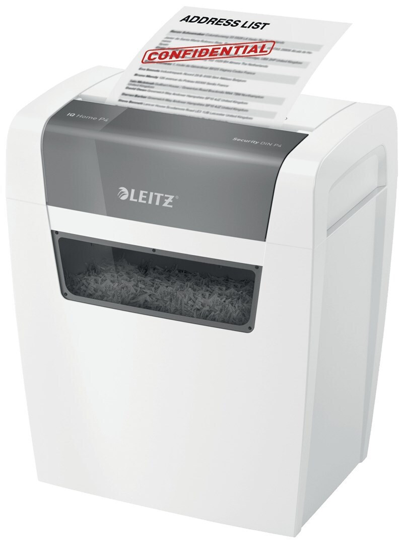 Leitz Καταστροφέας Εγγράφων Iq Home P4 6 Φύλλων με Κάδο 15lt - Image 6