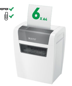 Leitz Καταστροφέας Εγγράφων Iq Home P4 6 Φύλλων με Κάδο 15lt