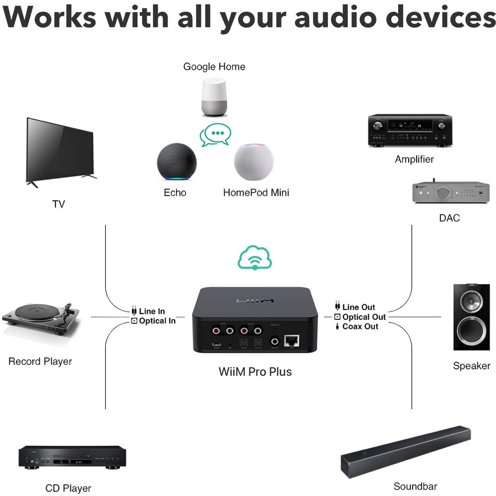 WiiM Pro Plus Streamer Μαύρο - Image 4