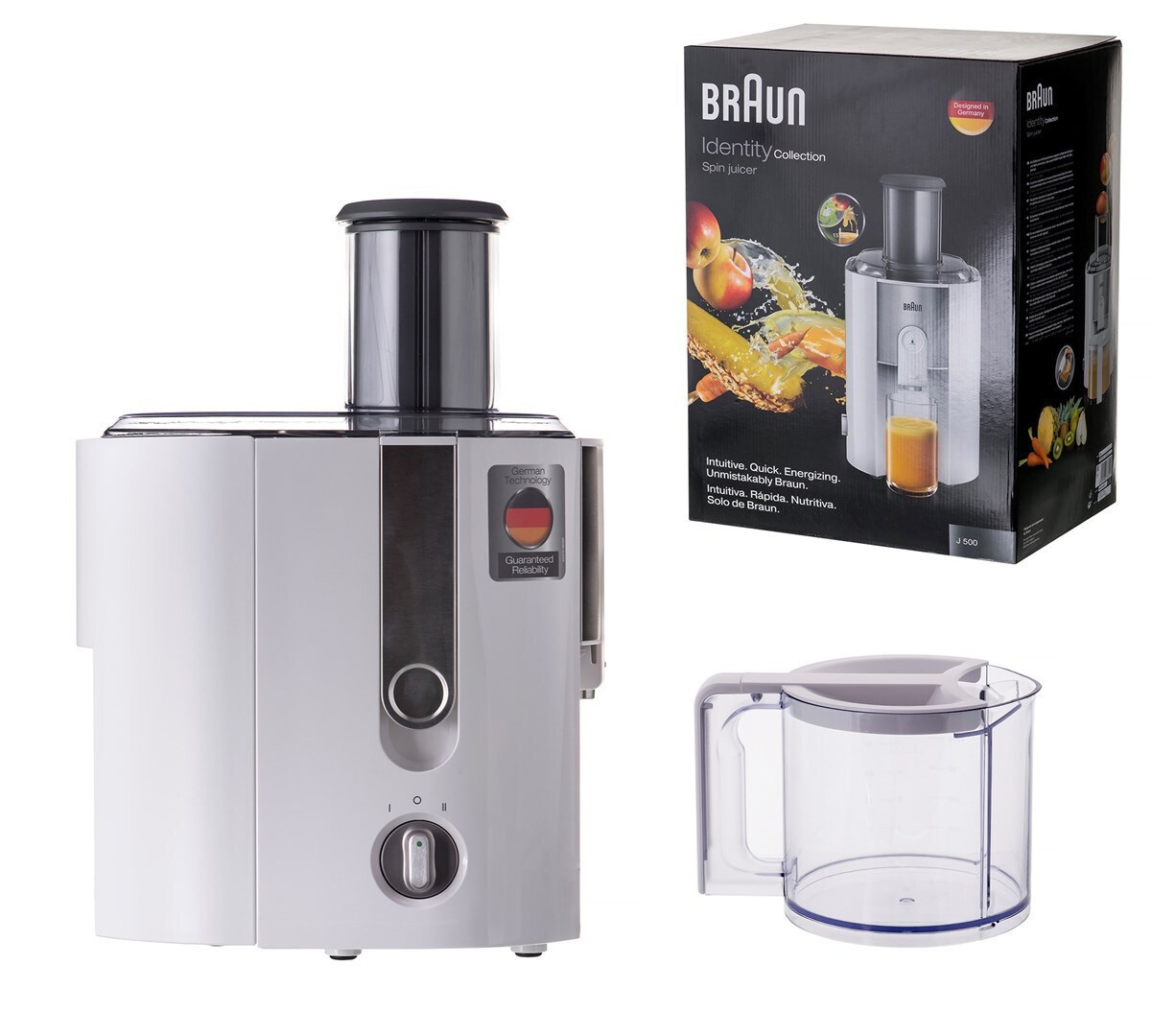 Braun J500 Αποχυμωτής 900W Λευκός - Image 4
