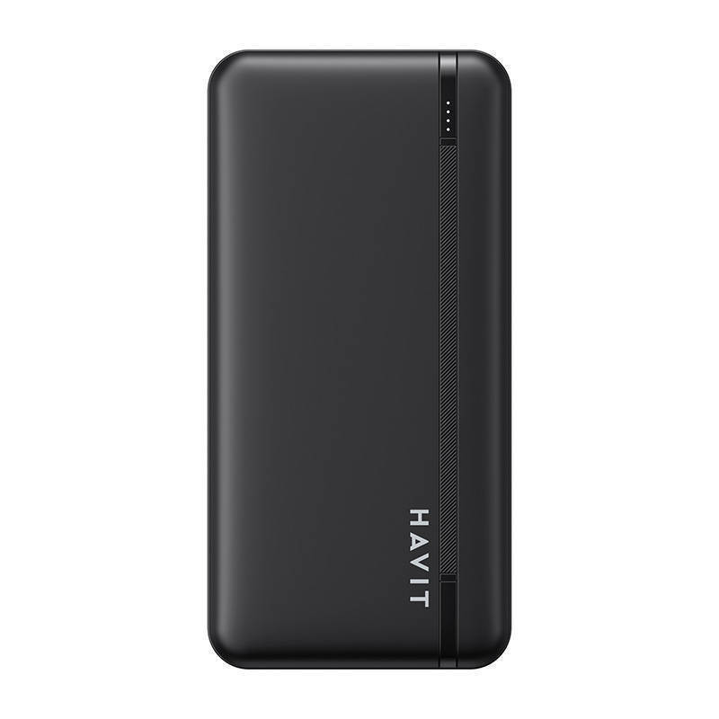 Havit PB92 Power Bank 20000mAh 22.5W με 2 Θύρες USB-A και Θύρα USB-C Power Delivery Μαύρο