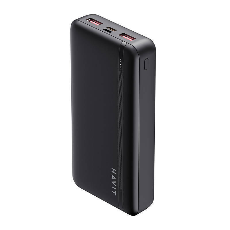 Havit PB92 Power Bank 20000mAh 22.5W με 2 Θύρες USB-A και Θύρα USB-C Power Delivery Μαύρο - Image 4