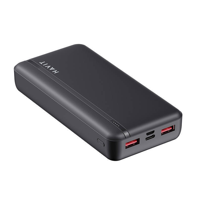 Havit PB92 Power Bank 20000mAh 22.5W με 2 Θύρες USB-A και Θύρα USB-C Power Delivery Μαύρο - Image 5
