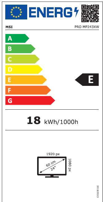 MSI PRO MP243XWDE 23.8" IPS FHD 1920x1080 - Image 3