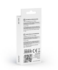 Alternative view of Savio Card Reader USB 3.0 για SD ()