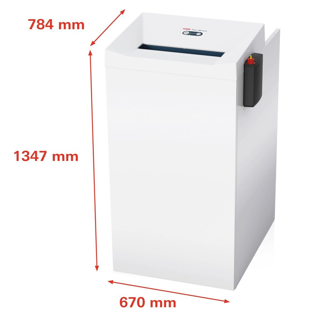 HSM Καταστροφέας Εγγράφων Pure 22 Φύλλων με Κάδο 240lt - Image 9