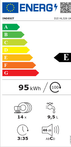 Indesit Πλήρως Εντοιχιζόμενο για 14 Σερβίτσια Π60xY82εκ. - Image 7