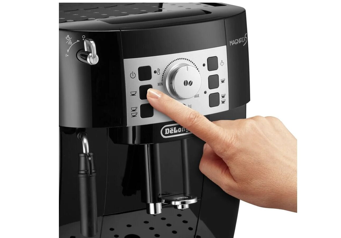 De'Longhi Magnifica S Αυτόματη Μηχανή Espresso 1450W Πίεσης 15bar με Μύλο Άλεσης Μαύρη - Image 3
