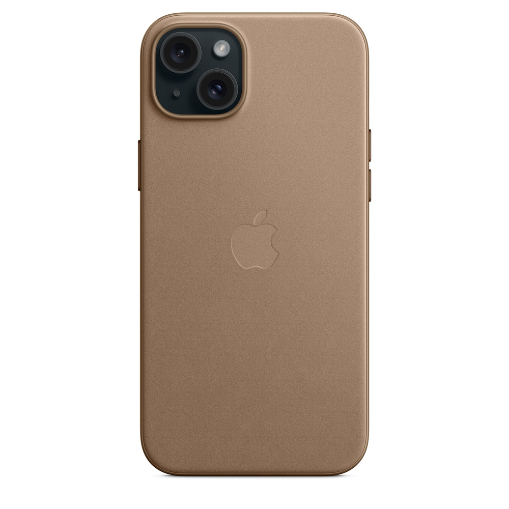Apple Finewoven Back Cover Υφασμάτινο Καφέ (iPhone 15 Plus) MT473ZM/A - Image 2