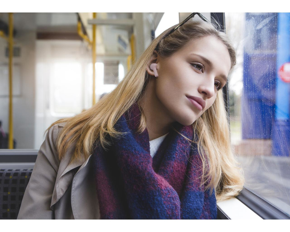 JVC HA-A7T In-ear Bluetooth Handsfree Ακουστικά με Αντοχή στον Ιδρώτα και Θήκη Φόρτισης Ροζ - Image 6
