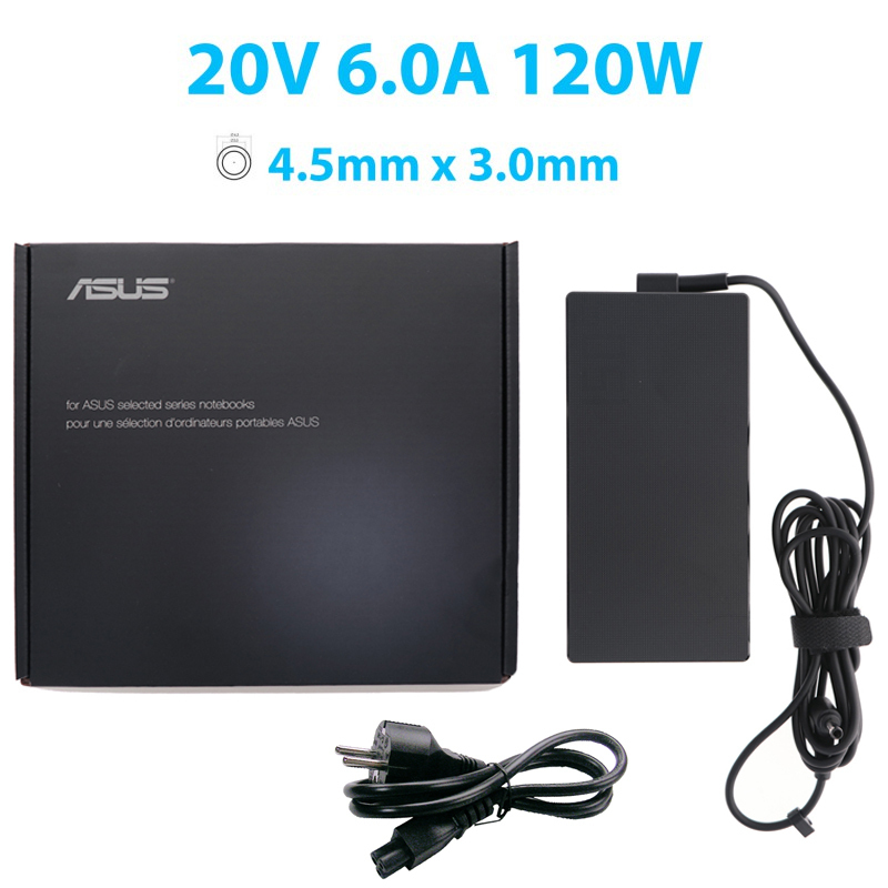 Asus Φορτιστής Laptop 120W 20V 6A με Αποσπώμενο Καλώδιο Τροφοδοσίας - Image 2