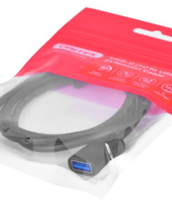 Alternative view of Unitek USB 2.0 USB-C male - USB-A female 60W 1m (C476BK-1M)