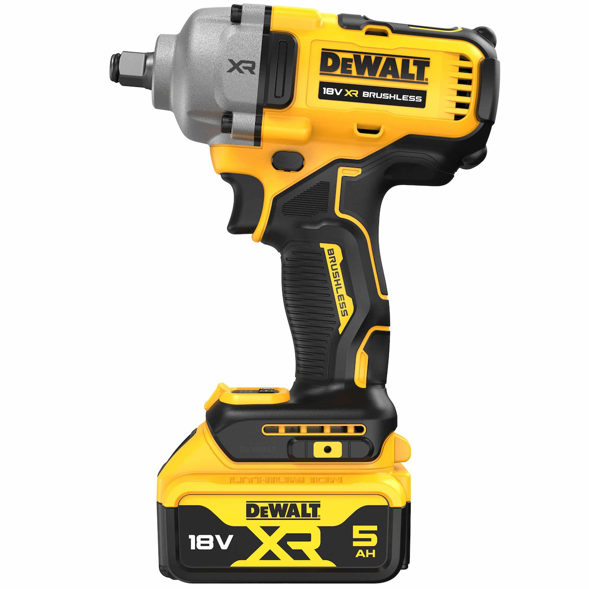 Dewalt DCF891P2T Μπουλονόκλειδο Μπαταρίας 18V 2x5Ah με Υποδοχή 1/2" - Image 2