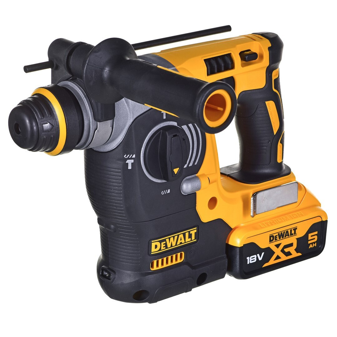 Dewalt Κρουστικό Σκαπτικό Πιστολέτο Μπαταρίας Brushless 18V 2x5Ah με Υποδοχή SDS Plus DCH273P2T - Image 12