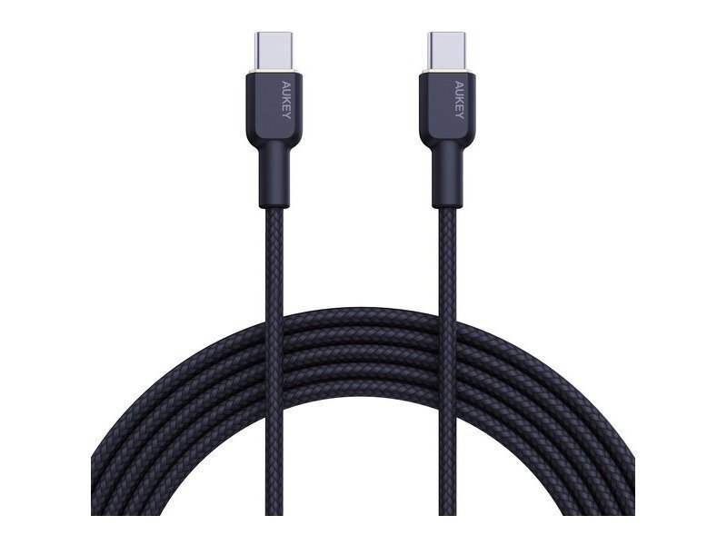 Aukey USB 2.0 USB-C male - USB-C 60W 1.8m (AKAUKKUCBNCC2BL)