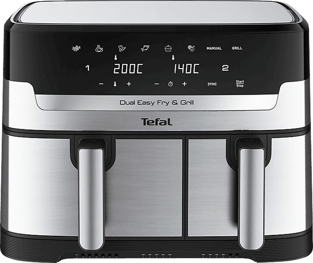 Tefal Easy Fry 8.3lt Ασημί