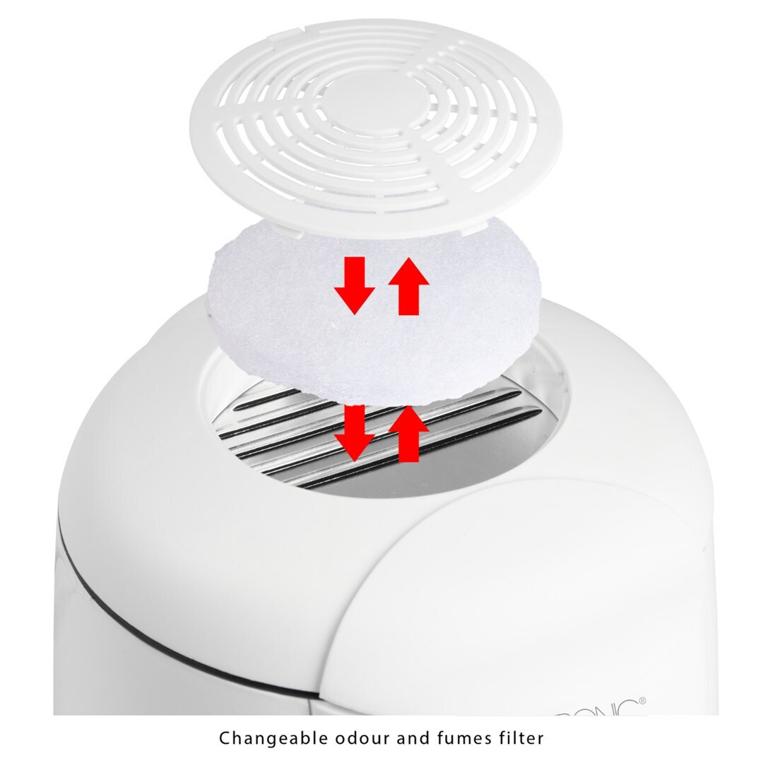 Clatronic 210091 Φριτέζα 1lt Λευκή - Image 4