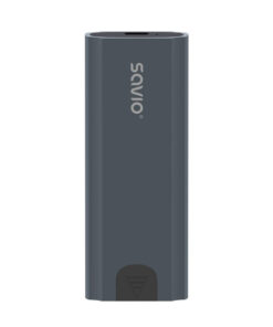 Savio Θήκη για Σκληρό Δίσκο M.2 SATA III NVME με σύνδεση Type-C σε Γκρι χρώμα
