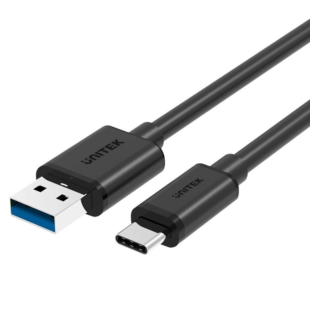 Unitek USB 3.0 USB-C male - USB-A 1m (Y-C474BK) - Image 2