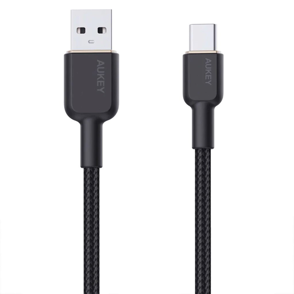 Aukey CB-NAC1 USB 2.0 USB-C male - USB-A 60W 1m