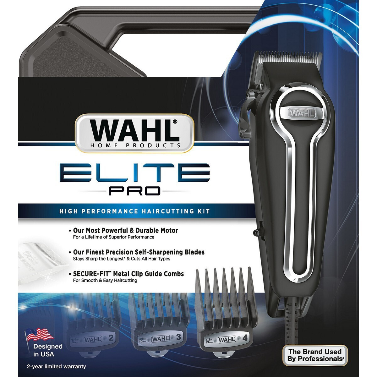 Wahl Professional Elite Pro 79602-201 Κουρευτική Μηχανή Μαύρη 20106-0460 - Image 4