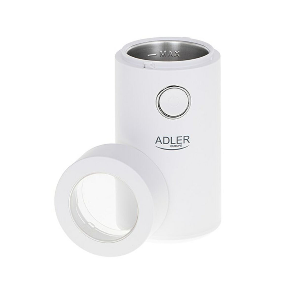 Adler Ηλεκτρικός Μύλος Καφέ 150W με Χωρητικότητα 75gr Ασημί - Image 5