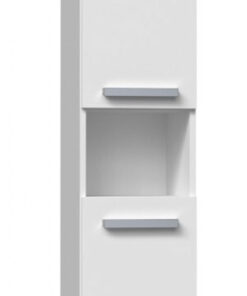 Topeshop Nel Στήλη Μπάνιου Δαπέδου Μ31xΒ30xΥ174cm Λευκή
