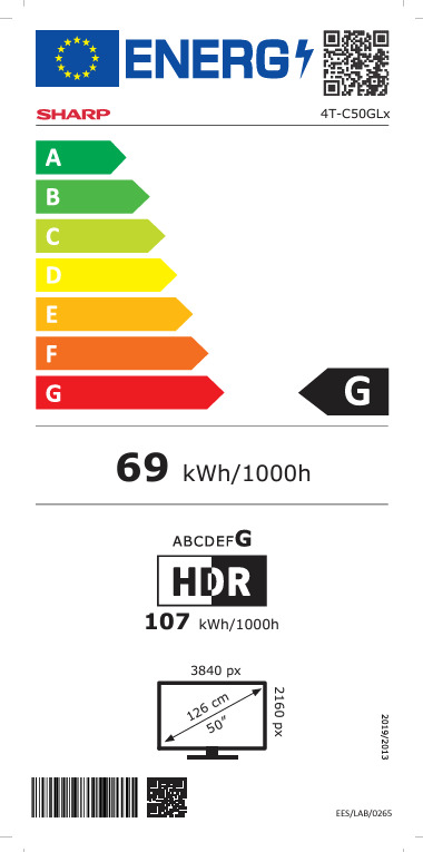 Sharp Smart 4K LED 55GL4260E (2023) - Image 8