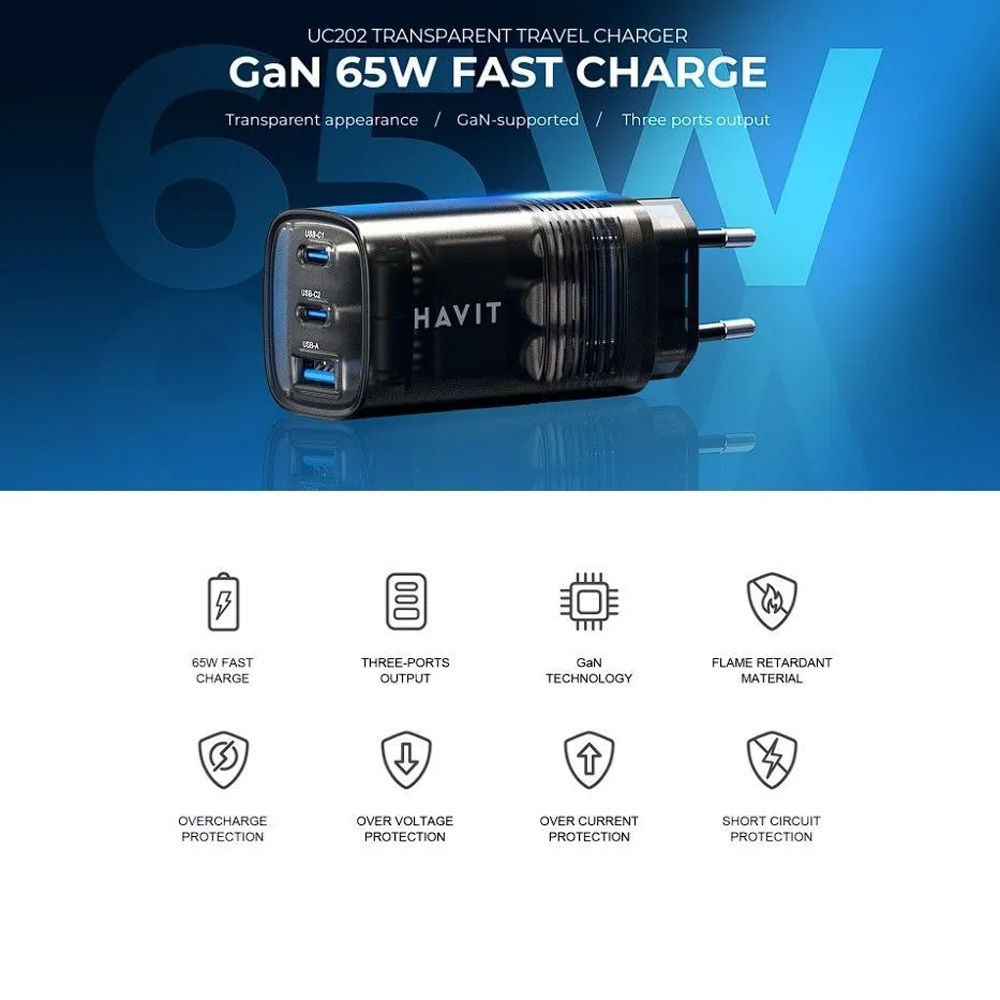 Havit Uc20 Χωρίς Καλώδιο 65W - Image 3