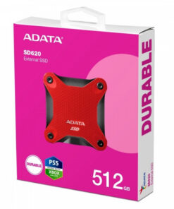 Alternative view of Adata SD620 USB 3.2 Εξωτερικός SSD 512GB 2.5" Κόκκινο