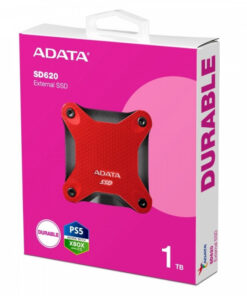 Alternative view of Adata SD620 USB 3.2 Εξωτερικός SSD 1TB 2.5" Κόκκινο