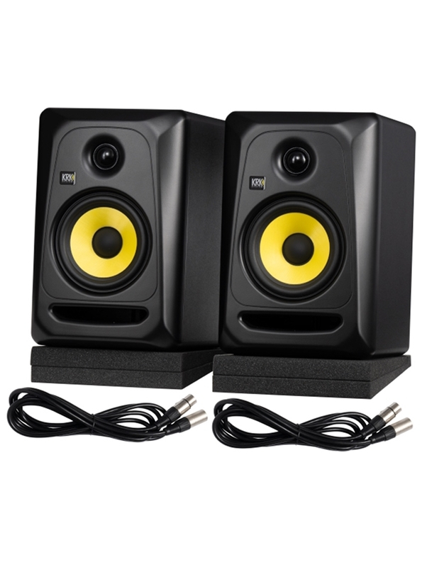 KRK RP5 RoKit Classic 5 CL-5 Studio Monitor Set Αυτοενισχυόμενα Ηχεία Studio Monitor 2 Δρόμων 50W (Ζεύγος) Μαύρο