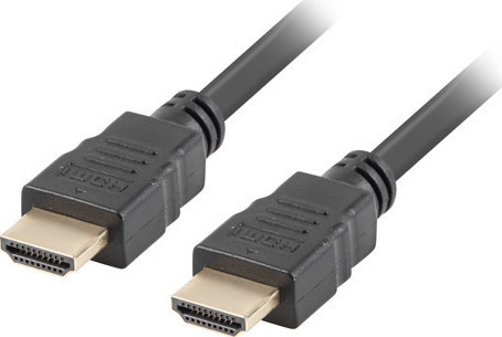 Lanberg HDMI 2.0 Cable HDMI male - HDMI male 20m Μαύρο (CA-HDMI-10CC-0200-BK)