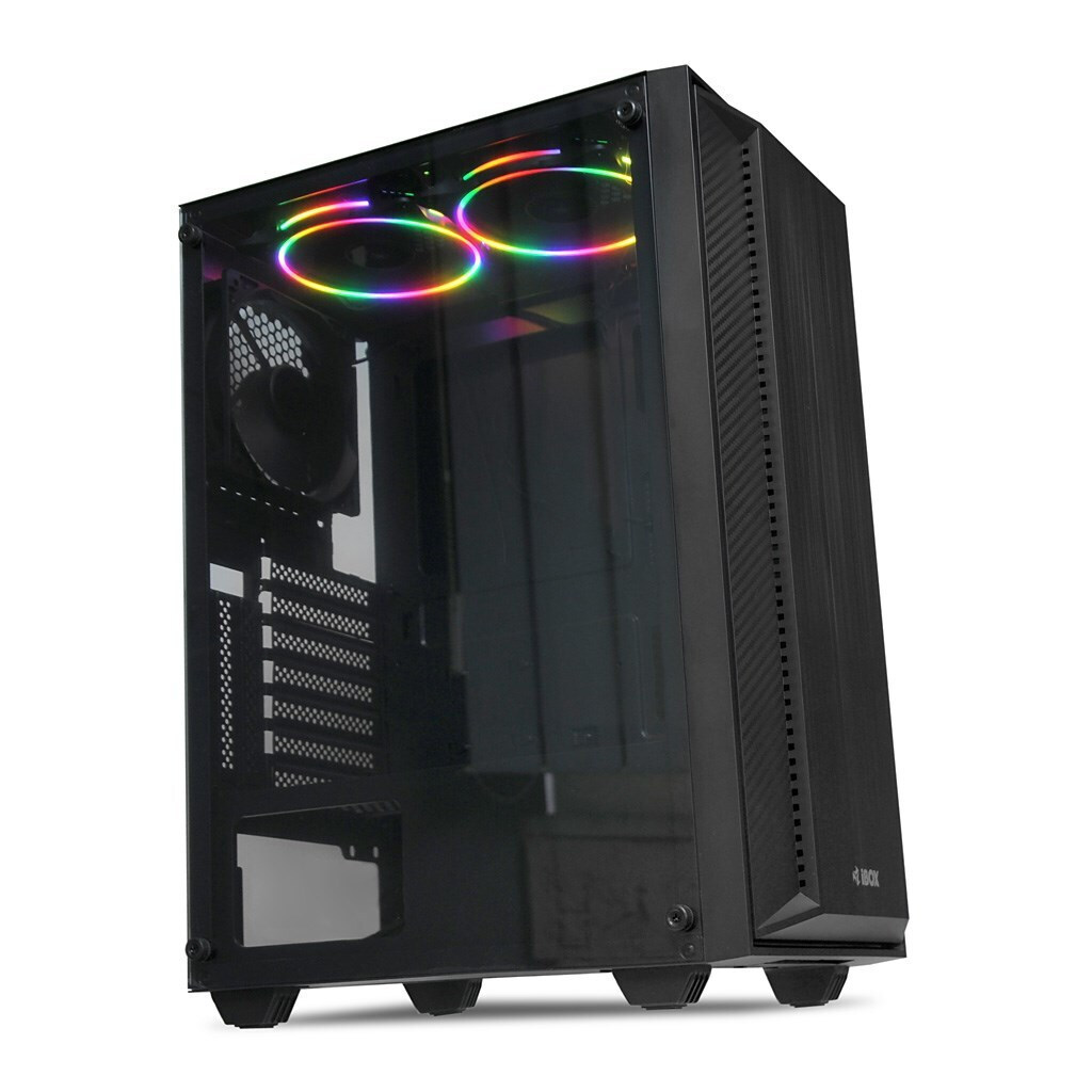 iBox Cetus 906 Gaming Midi Tower με Πλαϊνό Παράθυρο